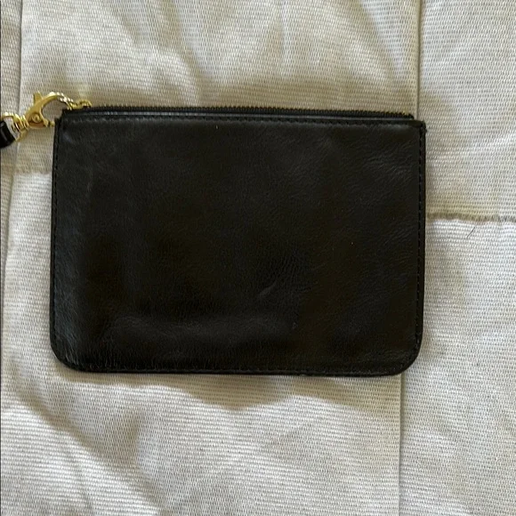 Fossil Black and Gold Clutch Wristlet - Picture 2 of 3